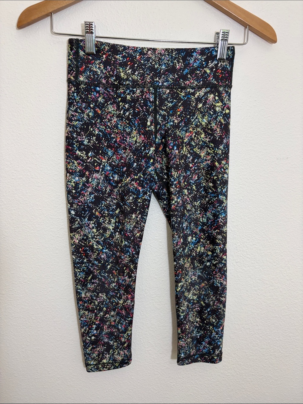 Athleta Girl Multicolor Print Active Leggings